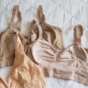 Kindred Bravely, Set of TWO Nursing / Hands Free Pumping Bras Womens Small
